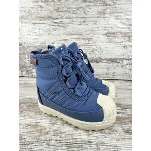 Toddler adidas Superstar 360 2.0 Boot 'Crew Blue' Sz 5K EUC!